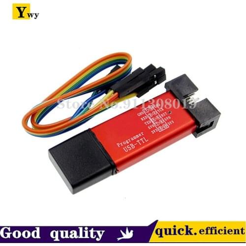 STC single chip microcomputer automatic download line USB to TTL free manual cold start programmer STCISP supports 3.3/5V