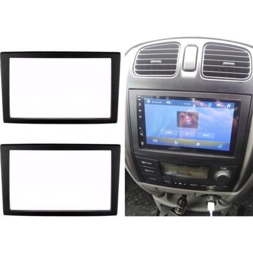 2016 Top Quality Car refitting DVD frame,DVD panel,Dash Kit,Fascia,Radio Frame,Audio frame Fit For 2002 Mazda Premacy, 2DIN