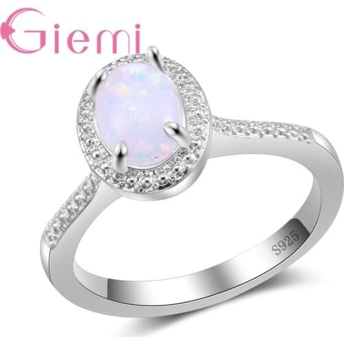 100% Original Solid Silver Color Rings Cubic Zircon CZ Engagement Ring Jewelry Wedding Bague for Women Femme Best Gifts