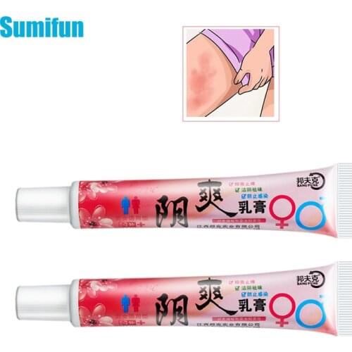 2Pcs Remove Odor Ointment Pruritus Herbal Antibacterial Dermatitis Body Itching Private Parts Itch Private Herbal Cream 15g