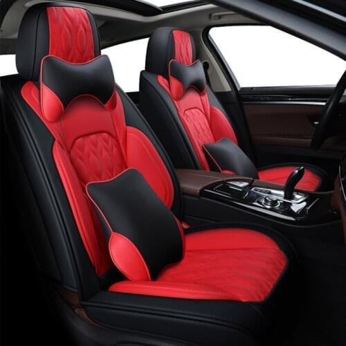 High quality black red Leather Car seat covers For haval f7 h6 f7x h9 h2 h1 h3 h5 h8 m6 h4 accessories