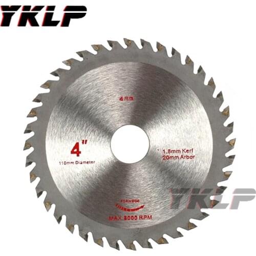 4" Carbide Circular Saw Blade Cutting Disc for Chip Board Plywood 30/40Teeth
