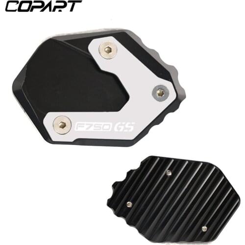 For BMW F750GS F750 GS F 750 GS 2016-2019 Motorcycle CNC Kickstand Extension Pad Support Plate Foot Side Stand Enlarge Stand
