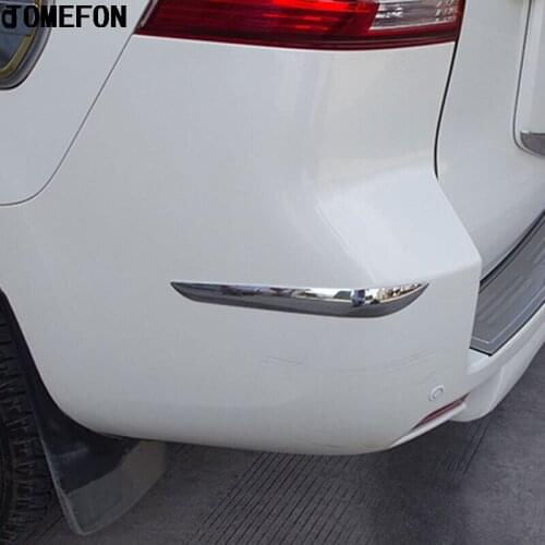 For Toyota Prado FJ150 2014 2015 2016 ABS Chrome Front Rear Foglight Eyelid Corner Eyebrow Strip Sill Body Moulding Trims