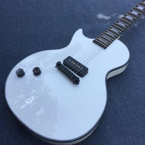 Left handed guitar, Rosewood fingerboard with Black hardware,one pickup Mahogany body electric guitar, Free shipping