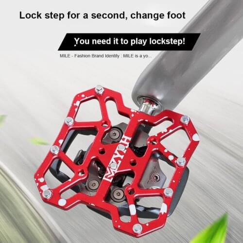 2pcs Durable Clipless Pedal Classic Delicate Aluminum SPD KEO Bicycle Clipless Pedal Platform Adapters Bike Cycling Accessories