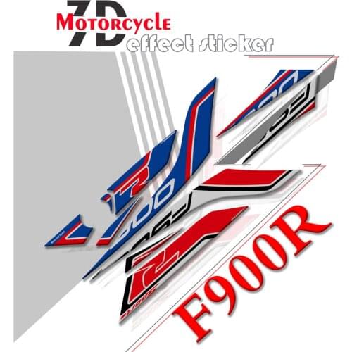 New sale Motorcycle 3D Gel rear fairing sticker Rear Seat Unit Gel edge Paint Protector stickers For BMW F900R 2020 f900 r
