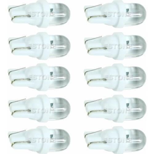 New 10pcs Headlight 194 168 158 W5W 501 LED White Side Auto Car Wedge Light Lamp Bulb DC 12V