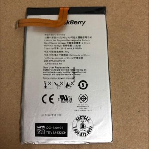 Original battery 2515mah 9.56wh 3.8v BPCLS00001B for BlackBerry Q20 Classic SQC100-1 SQC100-3 Smartphone batteries+tools