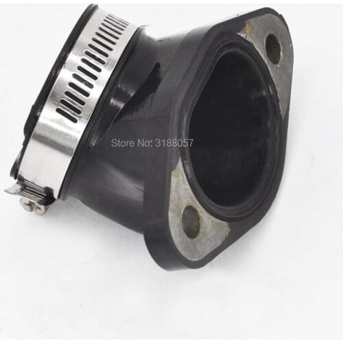 Rubber Intake Manifold Carb Boot Carburetor Adapter For Polaris Sportsman 500 HO 2001 - 2013 2002 2003 2004 2005 2006 2007 2008