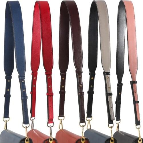 116cm High Quality Detachable Bag Handle Replacement Bags Strap Women Pu Leather Shoulder Bag Parts Solid Bag Strap Replacement
