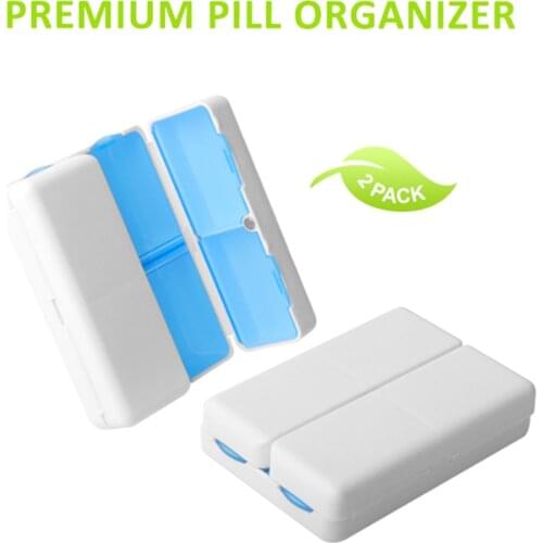 Foldable Weekly 7 Days Pill Box Drug Tablet Storage Dispenser Medicine Case Container Organizer Travel Case Holder