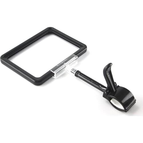 Heavy Duty Gripper Stem Mount Sign Frame Holders A4 A5 A6 Card Price Tag Poster Display Shelf Rack Large Pop Clip Clamp Base