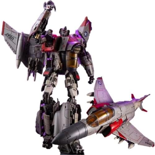 Thunder Warrior SX01 SX-01 Blitzwing Plane With Light Triplechanger G1 SPL55 Deformation Robot Transformation Action Figure Toys