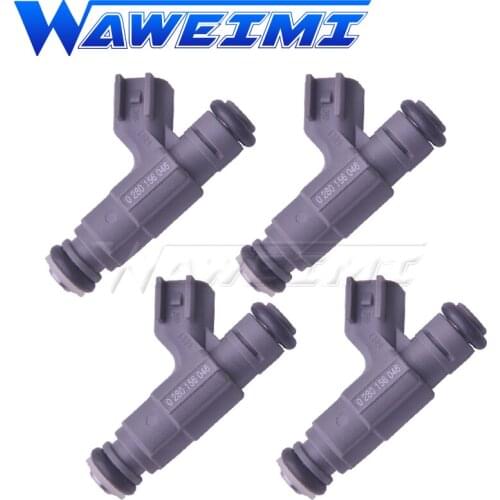 WAWEIMI 4 Pieces Fuel Injector OE 0280156046 For Ford Focus 2.0L I4