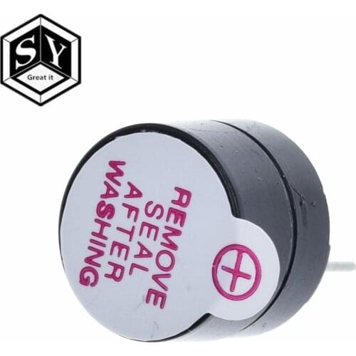 10pcs 3v Active Buzzer Magnetic Long Continous Beep Tone Alarm Ringer 12mm MINI Active Piezo Buzzers Fit For Computers Printers