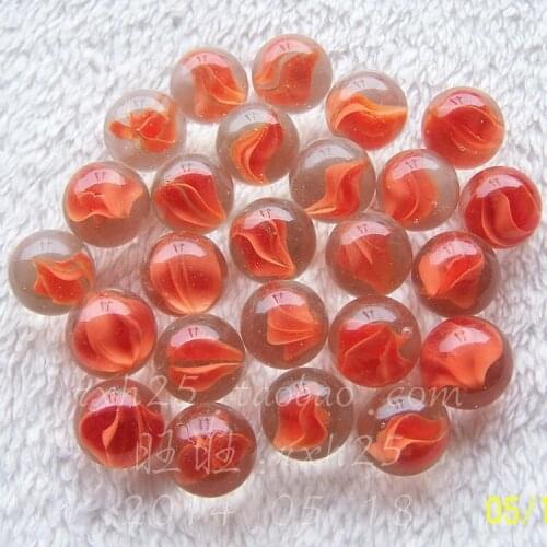 Free shipping 60pcs/lot Diameter 15mm red cat eyes green glass ball marbles jumping pieces The fish tank vase decoration