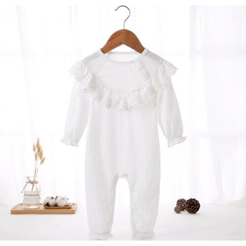 White Summer Kawaii Cute Baby Suit Girl Clothes Modern Design Creative Baby Suit Ubrania Dla Dziewczynek Clothes Baby Set BD50YE