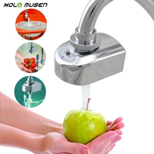 Touchless Electronic Sensor Faucet Adapter Automatic Sink Faucet Battery Power Nozzle Kitchen Faucet Sensor Water Saving