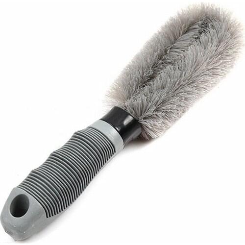 Car Wheel Hub Brush Car Vehicle Motorcycle Wheel Hub Tire Brush Washing Cleaning Tool Auto Parts Car Accessories