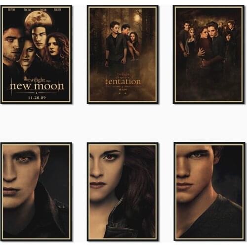 Classic TV Play Twilight Nostalgic Poster Print Nordic Canvas Painting Luxury Vintage Wall Art Picture Living Room Decoration