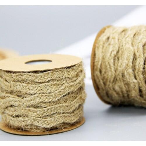 5 yard Creative braided rope DIY Wedding Birthday Wedding Decoration Rattan Gift Bouquet Packaging Rope