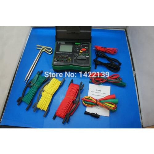 Duoyi DY5500 Multi Function Tester (Insulation Tester + Earth Tester + Voltmeter + Phase Indicator) DC 1000V 0.01~2000 ohm
