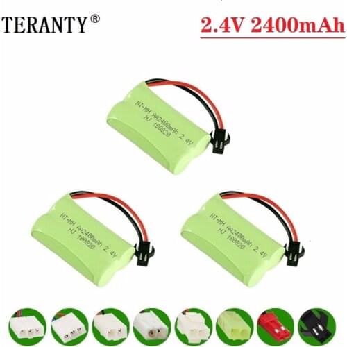 M Model ) 2.4v 2400mah NiMH Battery For Rc toys Car Tanks Trains Robot Boat Gun Ni-MH AA 700mah 2.4v Rechargeable Battery