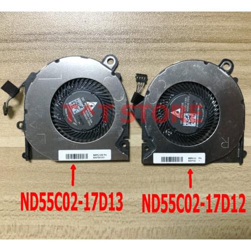 Original for HP Elite x2 1013 G3 Laptop CPU GPU Cooling Fan ND55C02-17D12 ND55C02-17D13 924702-001 test good free shipping