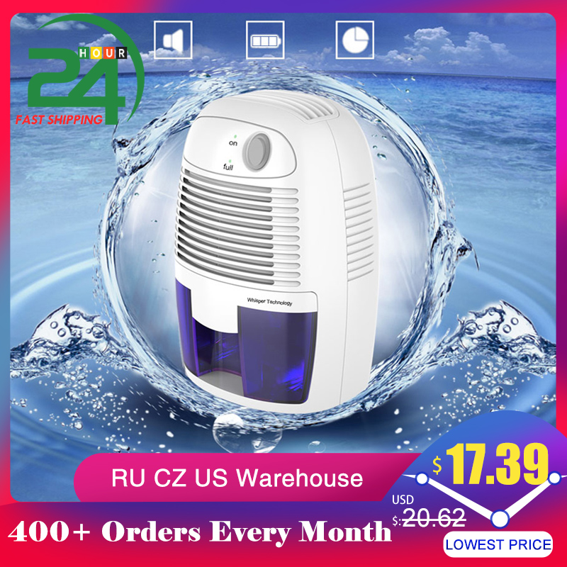 Homgeek Air Dryer 500 ML Mini Semiconductor Dehumidifier Moisture Absorber Air Dehumidifier For Home Deshumidificador