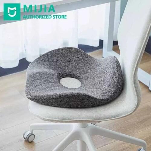 Xiaomi Mijia LERAVAN Cushion Antibacterial Breathable Foam Pillow Anti Hemorrhoid Massage Chair Seat Car Office Seat Cushion