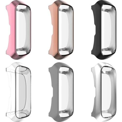 Full Screen Protector for Samsung Galaxy Fit Watch Case SM-R370 Scratch-resistant TPU Bumper Sport Watches Accessories