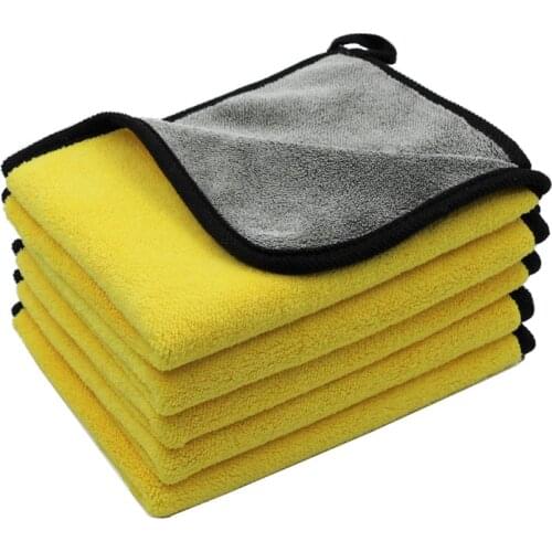 1 pcs Professional car wash towel 30x40cm Super absorbent car rag Washing Drying Towel Strong Thick Plush Car Cleaning Cloth
