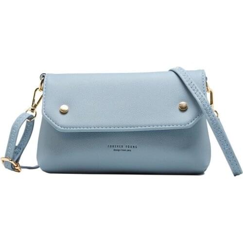 Clear Summer Phone Crossbody Bags Small Pu Leather Women Shoulder Bag Simple Casual Lady Messenger Bag Girl Shopping Bag