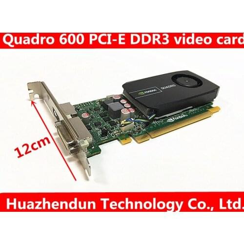 Quadro 600 Q600 1GB PCI-E DDR3 3D Modeling and Rendering Professional Drawing graphics card video card