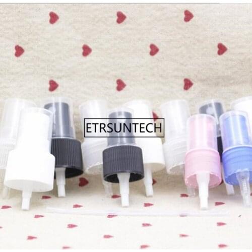 18/20/24R Plastic DIY Mist Sprayer Atomizer of Cosmetic Refillable Bottle White/Black/Clear (Spray Pump) F1462