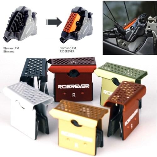 1pc RIDEREVER MTB Cooling Fin Ice Tech Disc Brake Pads SLX Deore XT XTR M8000 Resistant High Temperature Bicycle Parts Tools