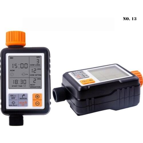 Smart Watering Timer Irrigation System Digital Display Large Screen Intelligent Automatic Watering Device for Garden Courtyard