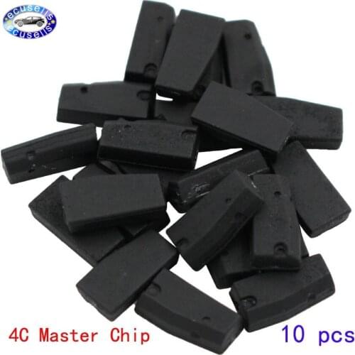 10 PCS, 4C Master Chip Carbon Auto Transponder Chip Ceramic Car Chip Blank Key Chip For [TOY] Corolla Crown 2005-2011