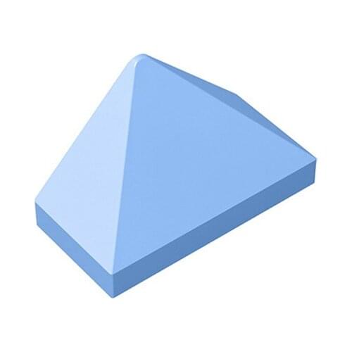 10PCS Building Blocks 15571 Slope 45 2x1 Triple High-Tech Bricks Assembles Particles Assembly Parts Education Toys For Children