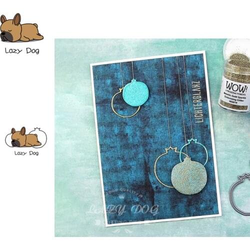 2PCS Circle Metal Cutting Dies Scrapbooking Stencil DIY Decorative Craft Embossing Die Cuts Card Making New Dies For 2019