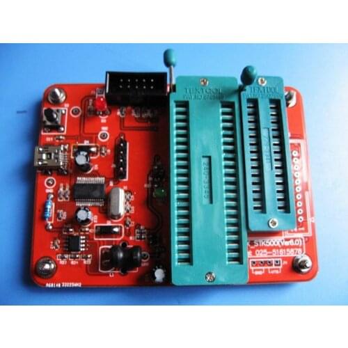 3-in-1 AVR High-voltage Serial Programmer/high-voltage Parallel/ISP/support Mega328P Attiny13A