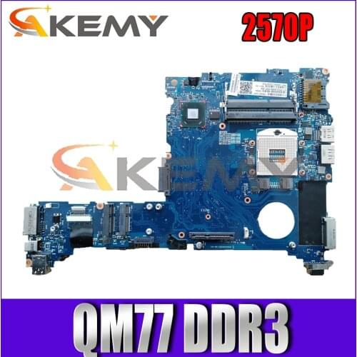685404-001 685404-501 Laptop motherboard For HP Pavillion 2570P QM77 Notebook Mainboard 695677-001 6050A2483801-MB-A02 DDR3