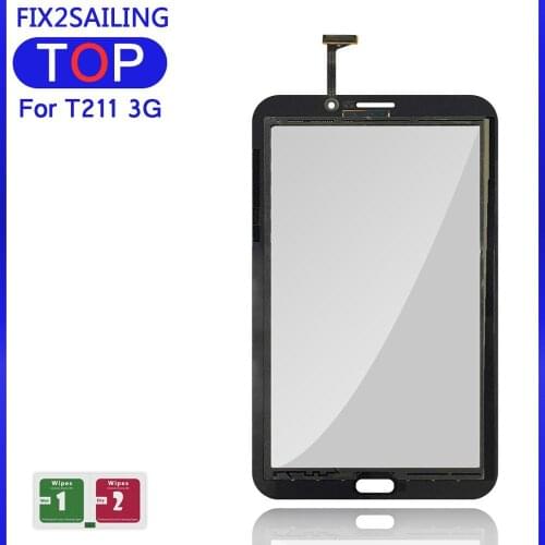 7.0" Screen 100% Tested For Samsung Galaxy Tab 3 7.0 SM-T210 SM-T211 T210 T211 Touch Panel Digitizer Glass Sensor Replacement