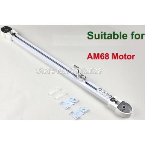 Free shipping Super Quiet electric curtain track For Aok motor AM68 series Aluminium alloy Curtain Rails System Smart Home
