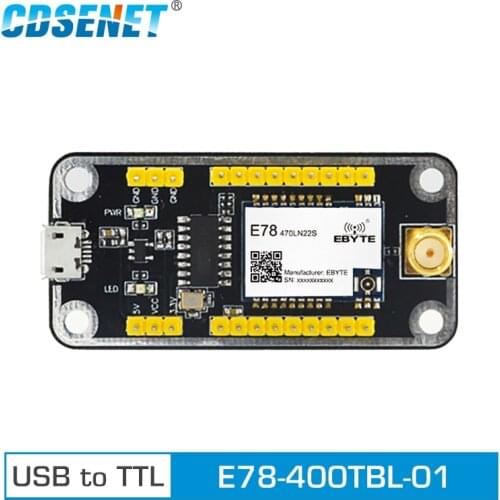 E78-400TBL-01 E78 Series SMD SOC Module Test Board Test Kit USB Interface