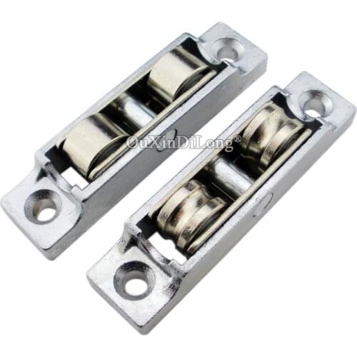 Brand New 4PCS 88 Type Sliding Door and Window Rollers Metal Axle Sash Slot Adjustable Pulleys Wheels Runners