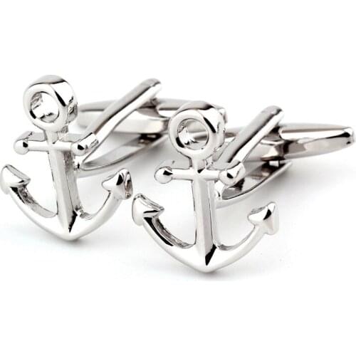 Environmental protection electroplating metal ship tracing cufflinks cuff free shipping