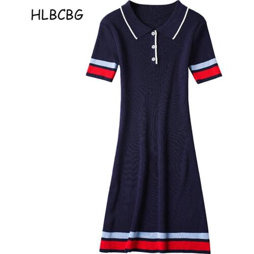 Hlbcbg Blue Summer Dresses