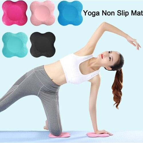 1pc/2pcs Multifunctional Yoga Knee Pad Pressure-Resistant Thicken Elbows Hands Wrist Cushion Balance Support for Plank Fitness